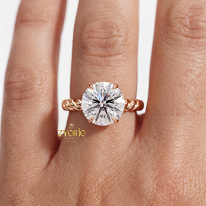 จี้เพชรเพาะเลี้ยงขนาด 1.92 กะรัต หรูหรา สร้อยคอทอง 14K 18K ได้รับการรับรองจาก IGI สร้อยคอเพชรเม็ดเดี่ยวสำหรับผู้หญิง - Product Image 5