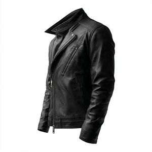 เสื้อแจ็คเก็ตหนังคุณภาพสูง พรีเมียม เท่ห์ และมีระดับ สำหรับใส่ลำลอง - Product Image 3