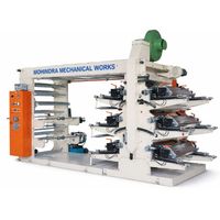 Nouvelle machine d'impression flexographique entièrement automatique multi-couleurs MOHINDRA |   Bobine à entraînement servo haute vitesse 80 m/min 10 couleurs