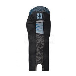 Tenue de football américain pour sports d'équipe, design élégant et respirant en polyester, personnalisable pour les clubs et les matchs d'entraînement - Product Image 4