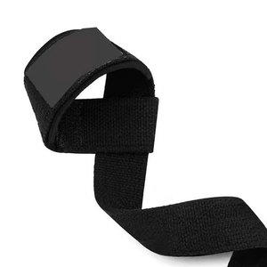 Correas de levantamiento de pesas para entrenamiento de fuerza en el gimnasio, correas de soporte para muñecas acolchadas de neopreno para peso muerto y dominadas, de alta resistencia - Product Image 5