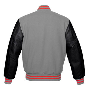 <b>Top</b> Trending Hot Selling Custom Thick Stand Collar University Student Wool Baseball Varsity Jackets Cartoon Patchwork Winter - Product Image 6