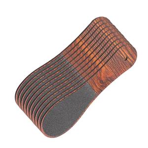 Râpe à pieds double face en bois, étanche avec trou de suspension, éliminateur de callosités, utilisation humide et sèche, facile à nettoyer - Product Image 1