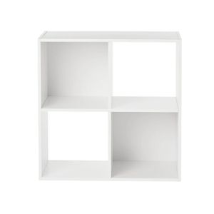 Organizzatore con 4 cubi portaoggetti bianco - Product Image 4