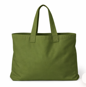 Sac fourre-tout en toile personnalisé avec logo COTTON FIELD, extra large, avec poignée longue, pour usage quotidien, écologique, réutilisable, pliable - Product Image 4