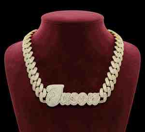 Luxury Cuban Link <b>Iced</b> <b>Out</b> Jesus Pendant <b>Chain</b> for Men 10K 14K Gold Silver Hip Hop Statement Jewelry Gift - Product Image 4