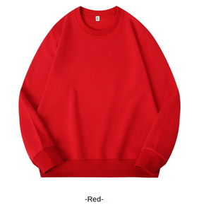 Custom Unisex <b>Fleece</b> Crewneck Sweatshirt Winter Warm <b>Thick</b> Soft Pullover Breathable Casual Streetwear for <b>Men</b> Women - Product Image 5