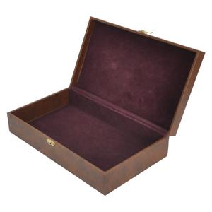 Caja de Cuero Hecha a Mano con Asa de Brida de Caballo, Precio de Fábrica - Product Image 6