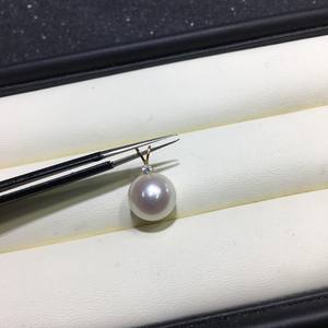 Authentic 18K Gold Freshwater <b>Pearl</b> <b>Pendant</b> Necklace Single Rabbit Head Strong Light Premium Gift for Mother's Day - Product Image 1