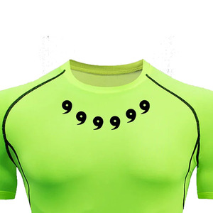 เสื้อคอมเพรสชั่นพรีเมียมสำหรับผู้ชาย ผ้าถัก 100% คอตตอน แขนสั้น สำหรับออกกำลังกาย ฟิตเนส ฝึกซ้อม เป็นมิตรกับสิ่งแวดล้อม น้ำหนักเบา - Product Image 4