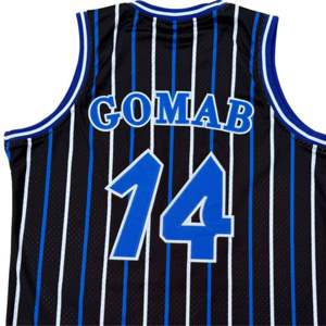 Maillot de basket-ball pour homme, tissu polyester léger, maille, été, sublimation - Product Image 4