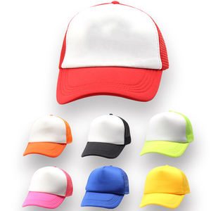 Outdoor 5 Panel Design Custom Logo Mesh Wholesale Sponge Trucker <b>Hat</b> <b>Summer</b> Beach Hip Hop Sports - Product Image 6