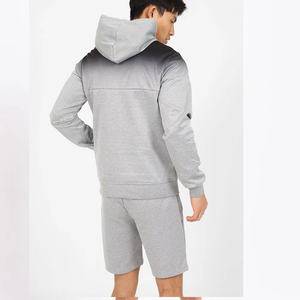 Conjunto de Sudadera con Capucha y Pantalones Cortos de Felpa para Hombre, Personalizado, Casual, de Invierno, Bordado, de Alta Calidad, 100% Algodón - Product Image 2