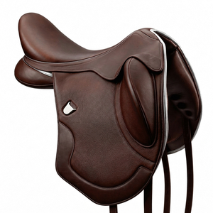 Silla de Montar Inglesa Profesional de Primera Calidad, Duradera, con Estructura de Madera y Material de Cuero, Personalizable - Product Image 4