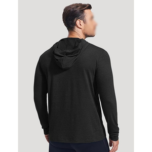 Sudadera con Capucha para Hombre, Corte Atlético, Chaqueta Ligera para Correr, Gimnasio, Entrenamiento, Deportes al Aire Libre, Cálida - Product Image 3