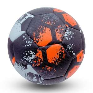 Balón de Fútbol Ligero de Cuero Sintético Cosido a Máquina, Tamaño 3, Mini Balón de Fútbol para Niños - Product Image 1