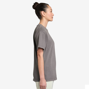 Camisetas de Última Moda para Hombre en Gris Carbón, Verde y Crudo, Teñidas, Corte Holgado - Product Image 5