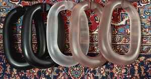 โซ่เรซิ่นอะคริลิคสีลูกกวาดสไตล์เรโทรทำมือถอดออกได้ โซ่หนาสำหรับตกแต่งกระเป๋า โซ่พลาสติก - Product Image 5