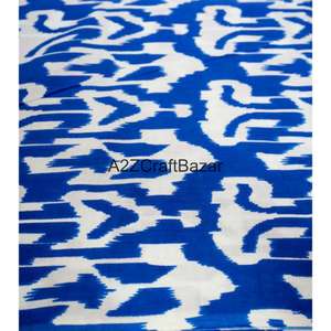 Tissu en coton pur 100 % fait main, imprimé au bloc, écologique et léger, pour vêtements de filles, robes et pyjamas – Vente en gros - Product Image 5