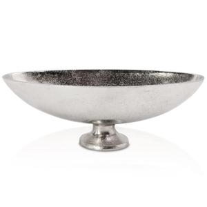 Event Supplies Fruits Bowl Pedestal Style <b>Decorative</b> Serving Bowls Handmade Metal Crafts Silver Bowl Table Decor <b>Items</b> - Product Image 3