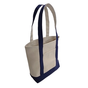 <b>20</b> Oz Best Seller Heavy Duty Low MOQ Top Quality Cotton Canvas Tote Bag Available With Customization & Branding For Promotion - Product Image 2