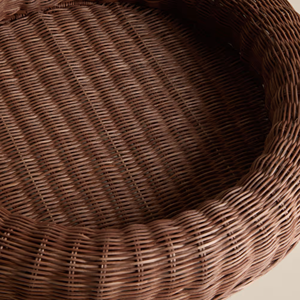 Unique Rattan Storage <b>Basket</b> Customize Color, Eco-Friendly <b>Wicker</b> Tray For Tabletop Decor Premium Vietnam Rattan Organizer - Product Image 6