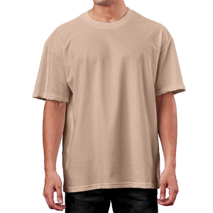 T-shirt pour homme avec logo personnalisé, nouveau style, manches courtes, 100% coton, surdimensionné, confortable, respirant, écologique, hip-hop - Product Image 1