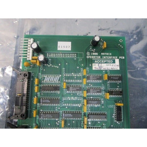 แผงวงจร PCB อินเทอร์เฟซผู้ควบคุม Matrix 1000-0042 REV - อุปกรณ์และอะไหล่เซมิคอนดักเตอร์ระดับโลกที่เชื่อถือได้ - Product Image 1