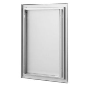 Porta Singola per Cucina Esterna in Acciaio Inossidabile 17L x 24A Pollici, Accesso BBQ, Montaggio a Filo, Porta Verticale a Muro, Soluzione di Stoccaggio Incassata - Product Image 5