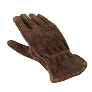 Gants de travail OEM en cuir de vachette souple et flexible, antidérapants, imperméables, résistants au feu, compatibles écran tactile, tricotés, pour barbecue et jardinage - Product Image 3