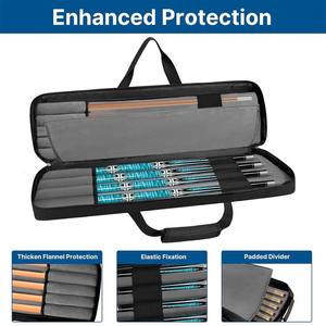 Étui de transport durable pour queue de snooker, fabricant en gros, étui personnalisé pour queue de snooker, étui pour queue de billard - Product Image 6