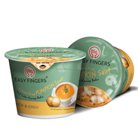 HALAL ALOR Ready Ship Instant Soup with Tomato & Beet Root Freeze Dried Meal 30g/Cup Bowl 10-Minute Preparation Time