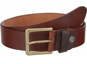 2026 Best Selling <b>Men</b>’s Genuine <b>Brown</b> <b>Leather</b> <b>Belt</b> Heavy Duty Alloy Western Buckle Formal Style Custom by Tyntra - Product Image 2