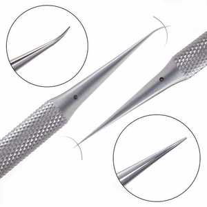 Pinces chirurgicales pour greffe de cheveux, porte-aiguille en acier inoxydable recouvert de titane, instrument chirurgical fabriqué par ZUOL. - Product Image 5