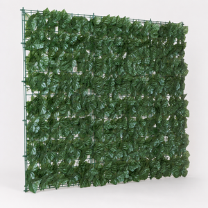 Panel de pantalla de privacidad de hojas verdes artificiales, muro de hiedra sintética, valla para jardín y balcón, decoración exterior, malla de espaldera, mobiliario - Product Image 5