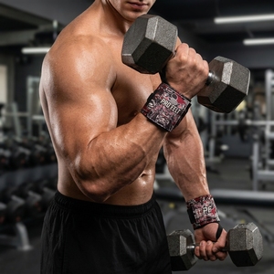 Hot Selling Custom Made OEM ODM Wrist Wraps Heavy Duty Gym Wrist Support <b>Straps</b> for Weightlifting Powerlifting Training Fitness - Product Image 4