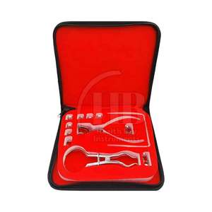 Kit de Dique de Goma Manual de Buena Calidad con Instrumentos Dentales de Acero Inoxidable Reutilizables y Agarre Ergonómico - Product Image 4