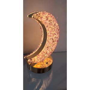 Veilleuse en cristal naturel fait main, figurine mascotte en éclats d'améthyste, avec base USB, pour la décoration intérieure (vente en gros) - Product Image 3