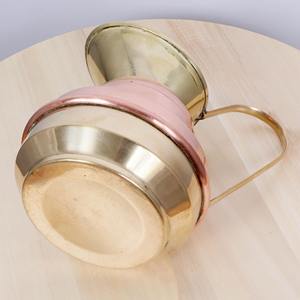 Carafe en cuivre simple et durable, pichet à eau en cuivre pur pour la restauration, l'hôtellerie et la cuisine, fabriqué à la main en Inde - Product Image 3