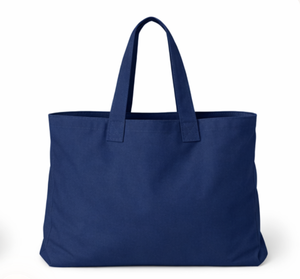 Sac fourre-tout en toile personnalisé avec logo COTTON FIELD, extra large, avec poignée longue, pour usage quotidien, écologique, réutilisable, pliable - Product Image 3