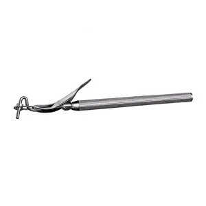 Instrumento dental manual de relleno de un solo extremo de 1 mm, de acero inoxidable alemán de precisión, para amalgama y composite. - Product Image 2