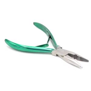 Pinzas para Extensiones de Cabello Morje Surgical de Acero Inoxidable de Alta Calidad con Mangos Verdes para Instalación y Remoción - Product Image 2