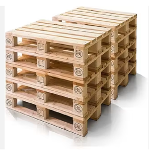 Palettes en bois recyclé de la meilleure qualité |   Palette en bois EPAL robuste et résistante pour le stockage et l'expédition mondiale - Product Image 3