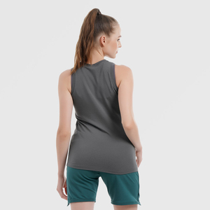 Camiseta Deportiva Personalizada para Mujer, de Venta Caliente, Ajuste Holgado, Transpirable, Absorbe el Sudor, para Gimnasio y Deportes, Precio al por Mayor, OEM - Product Image 3