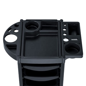 Custom Logo Modern 6-Tier Stainless Steel Beauty Rolling Storage Salon <b>Trolley</b> Cart - Product Image 3