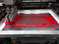 Colle rouge électronique de qualité SMT pour assemblage de circuits imprimés, adhésif époxy haute résistance pour fixation et distribution SMD