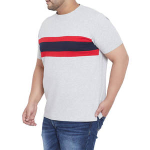 Camisetas de Alta Calidad 100% Algodón para Hombre, Tallas Grandes, Impresión de Logotipo Personalizado y Servicio OEM, Camiseta de Manga Corta de Material Sólido - Product Image 4