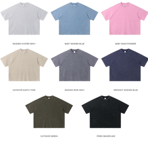 Men's Oversized <b>Waffle</b> Knit T <b>Shirt</b> 100% Cotton Breathable Blank Tee Short Sleeve O Neck Casual Streetwear - Product Image 3