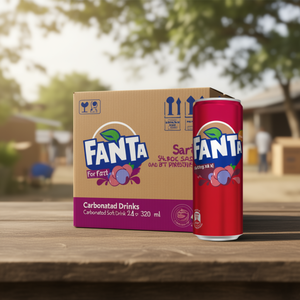 Paquete de 24 Latas de 320 ml de Refresco Carbonatado Fanta Sarsi - Product Image 3