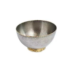 Smooth Finish Metal Ice Cream <b>Bowl</b> With Spoon Stainless <b>Steel</b> Dessert Cup - Product Image 5